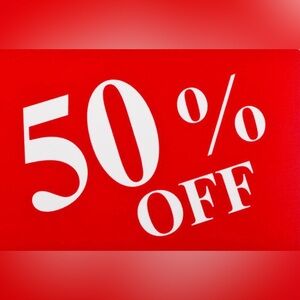50% Off Everything 1/21/26-1/23/26